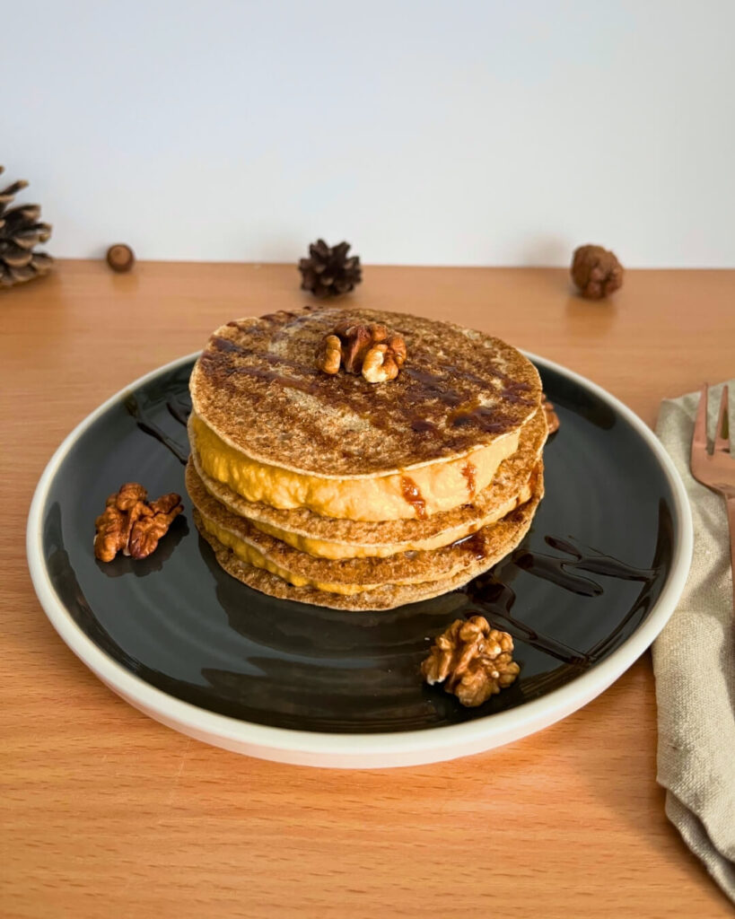 Sütőtökkrémes téné palacsinta