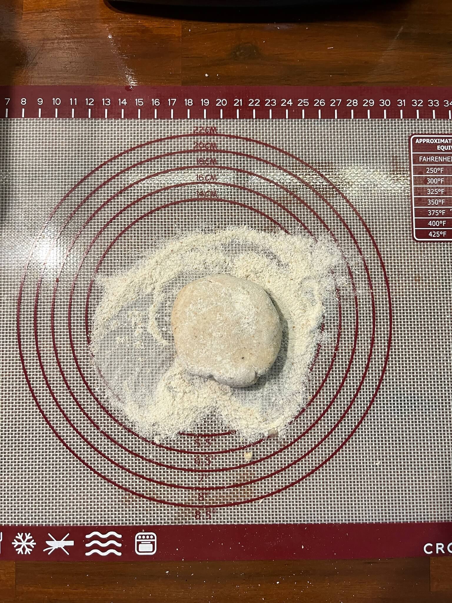 naan készítés