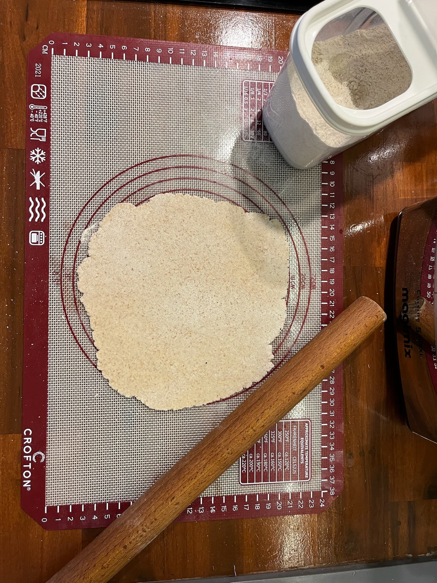 naan készítés
