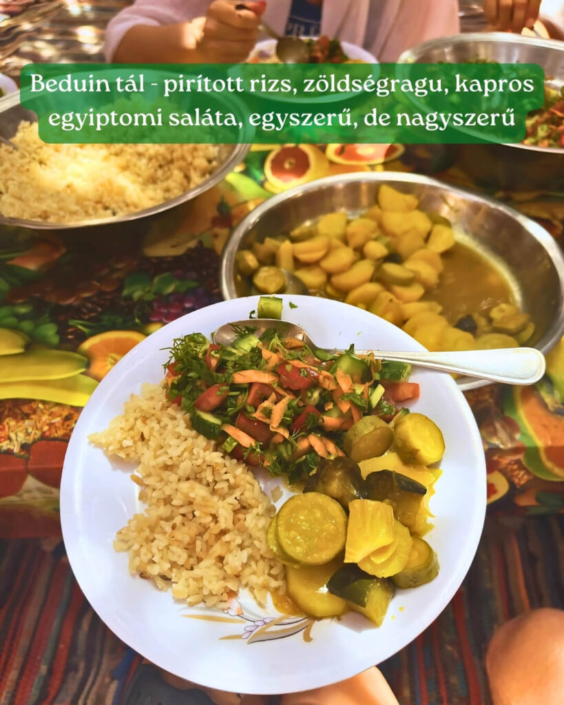 Ételek Egyiptomban_Beduin tál