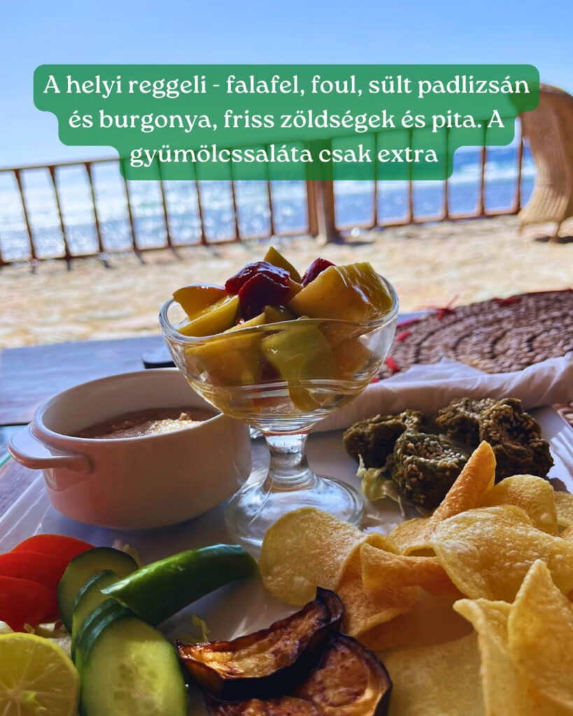 Ételek Egyiptomban_reggeli
