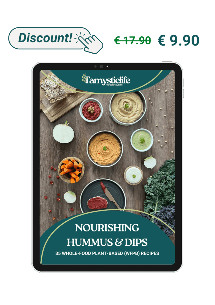 hummus ebook - wfpb recipe books - whole food plant-based diet