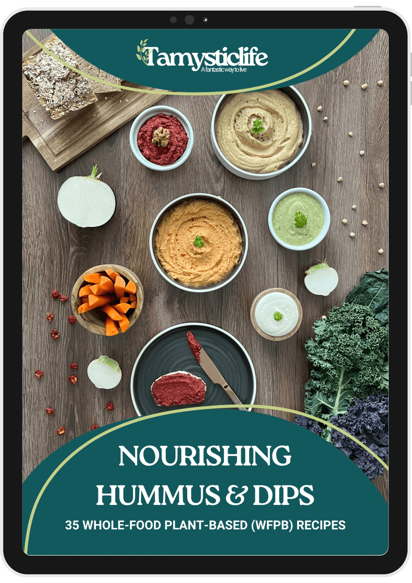 Nourishing Hummus & Dips ebook | Tamystic Life