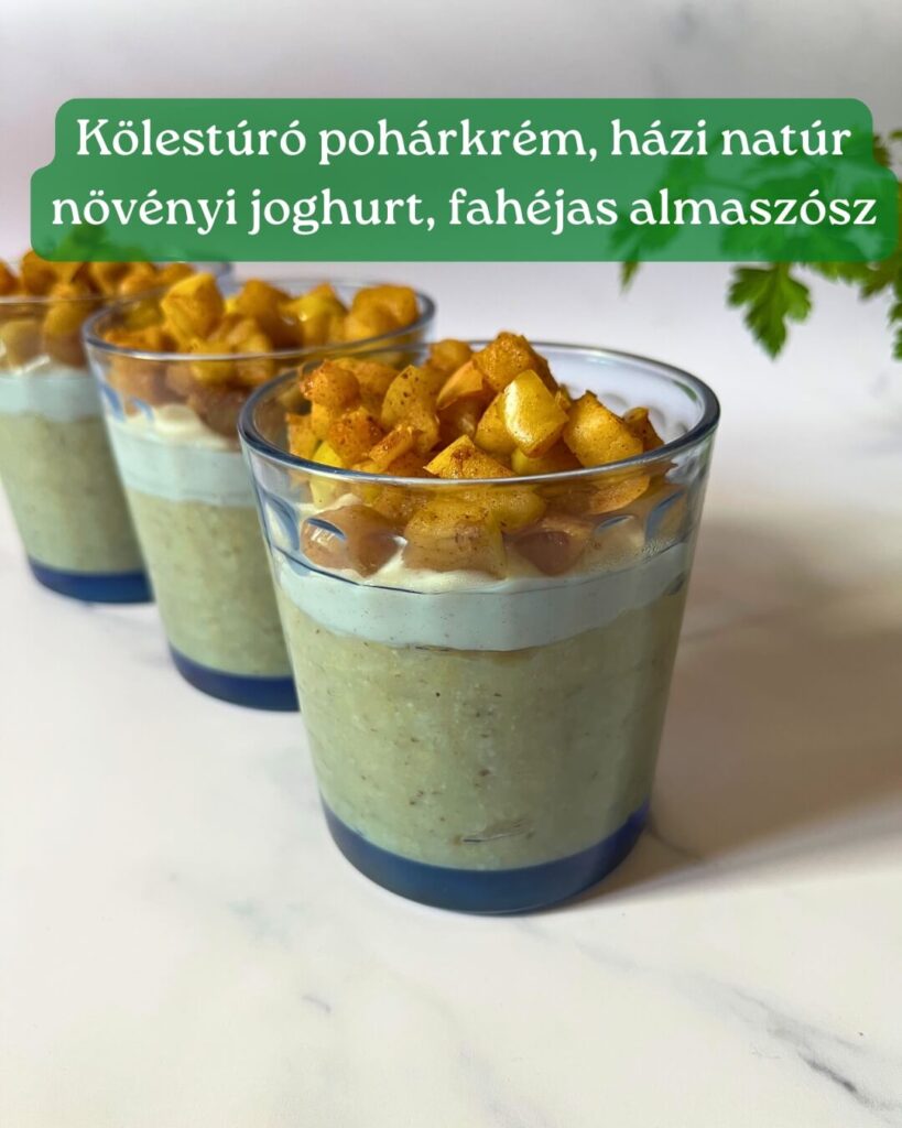 kölestúró pohárkrém