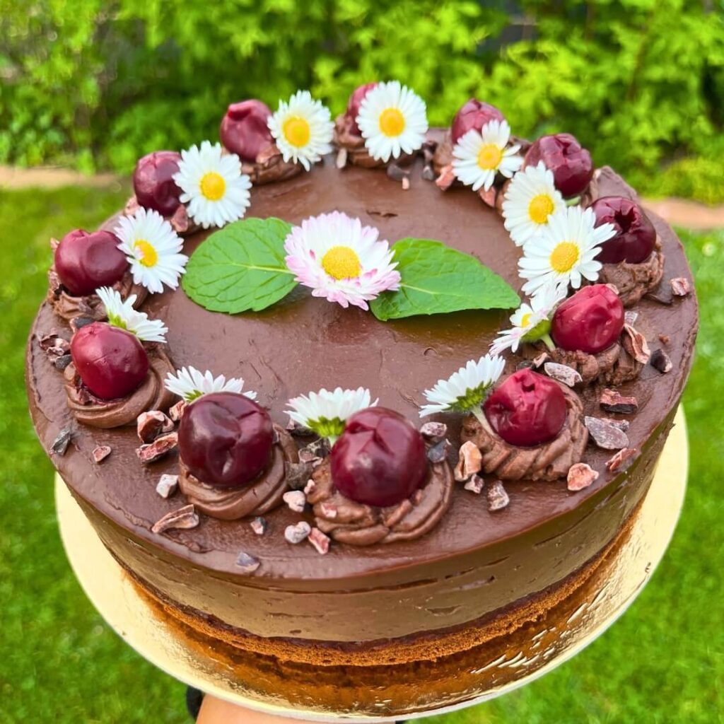 teljes értékű növényi recept - lúdláb torta