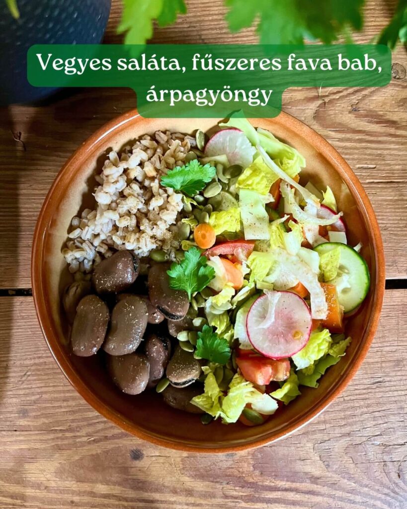 ételek Szardínián - vegyes saláta