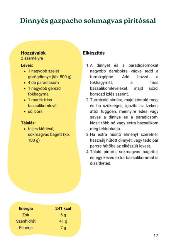 Gyors nyári receptek - Dinnyés gazpacho_recept