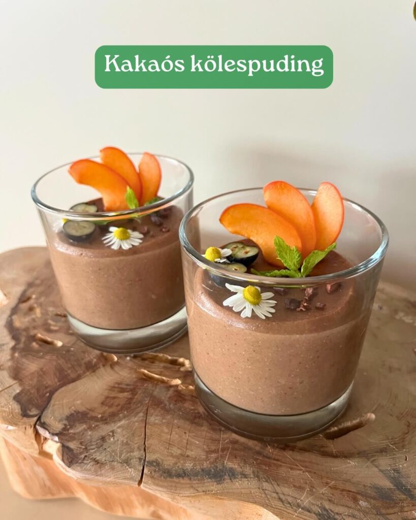 Korfu ételek: Kakaos-kolespuding