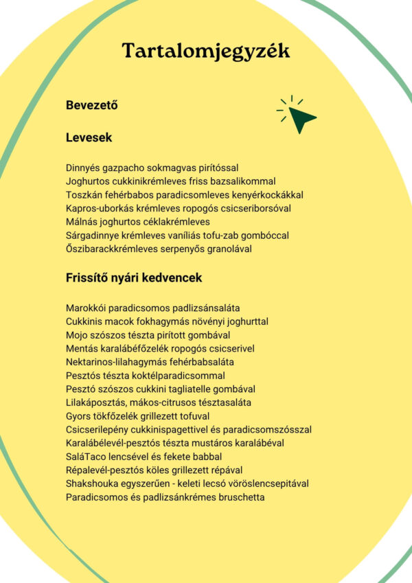 Nyári receptkönyv tartalomjegyzék_1
