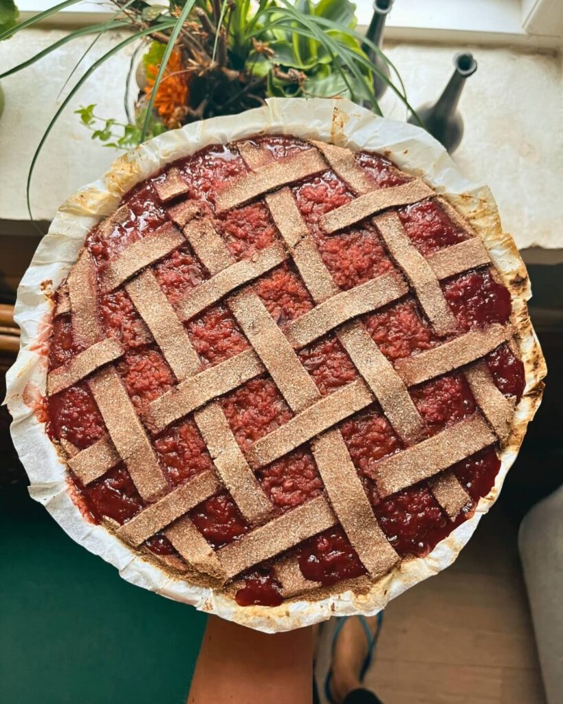 Szilvaszoszos-kovaszos-pite