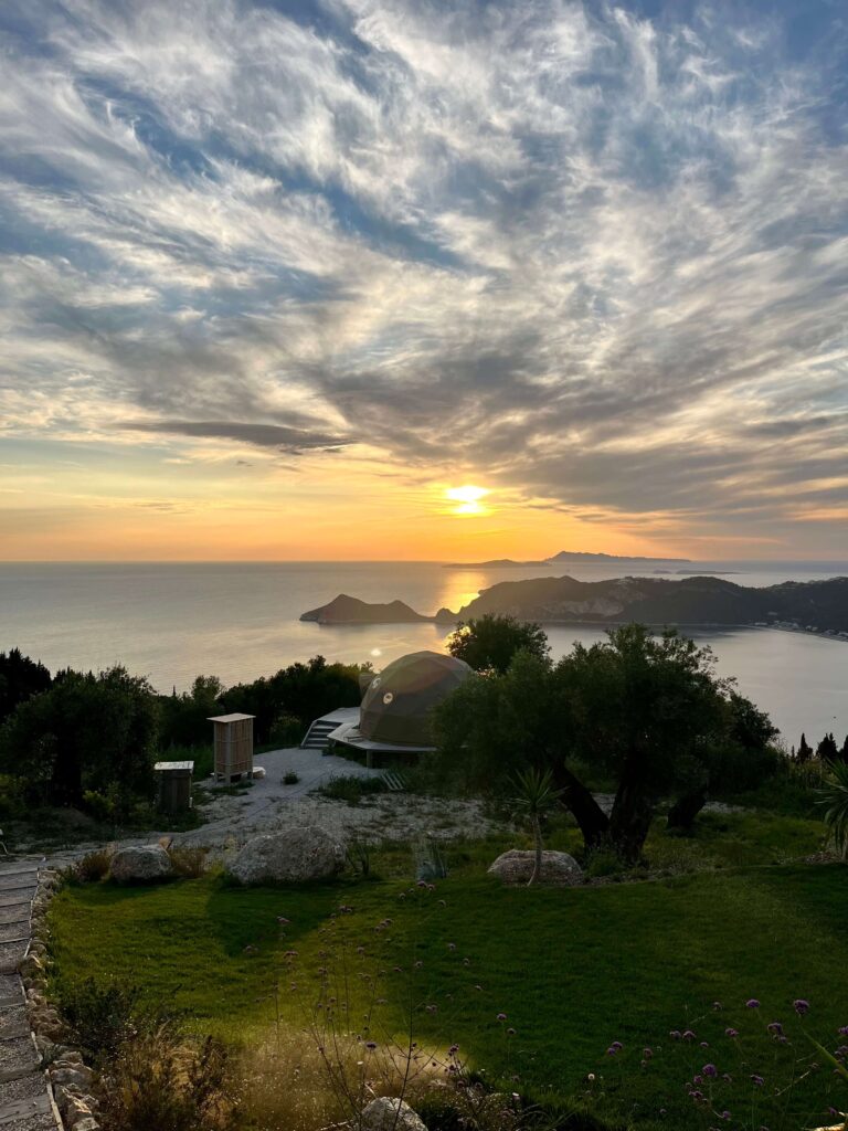 glamping sátor_Korfu