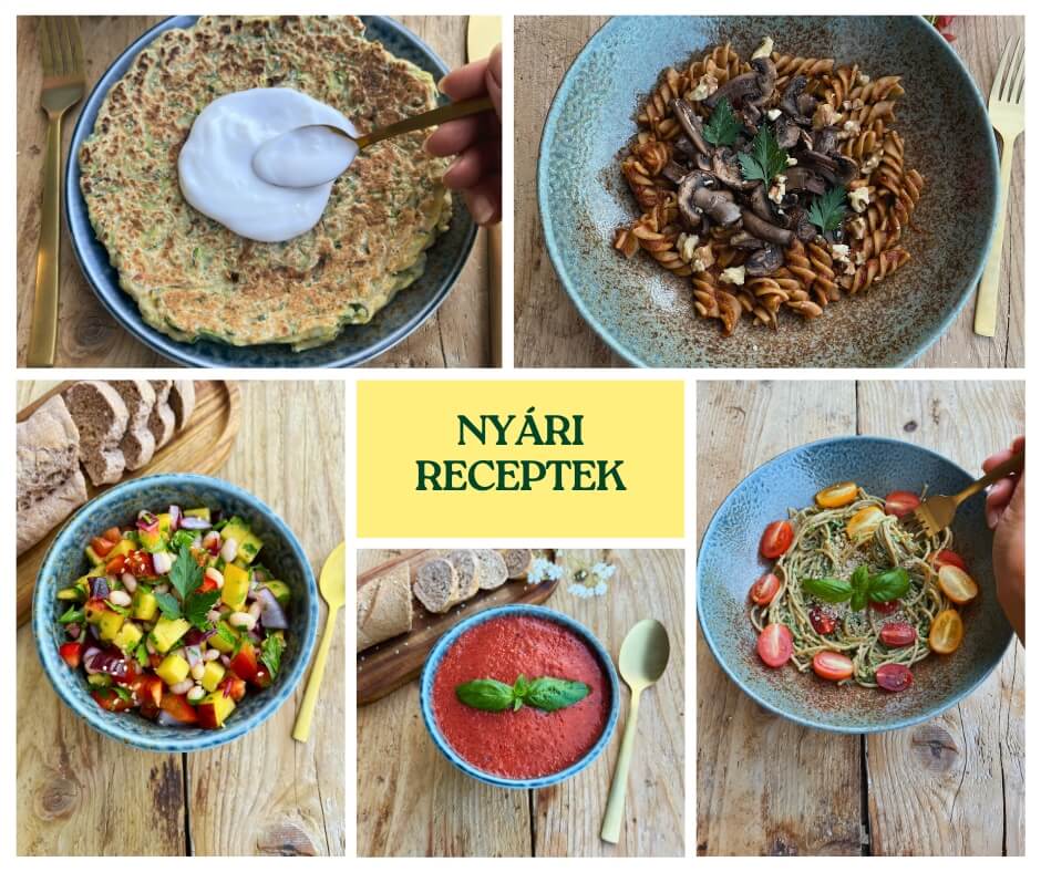 5 ingyenes nyári recept