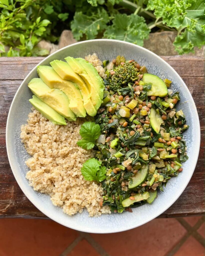 Szuperzöld Lencsés tál