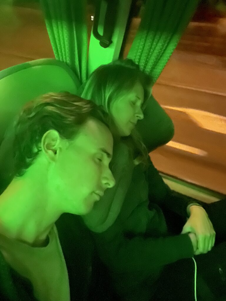 Flixbuszon alvás - Malmö » Stockholm