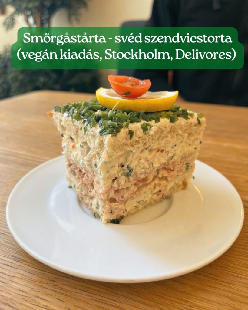 Smörgåstårta - svéd szendvicstorta