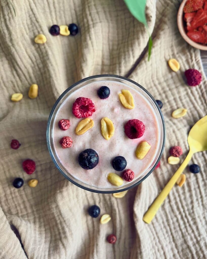 Földimogyorós Epres Smoothie