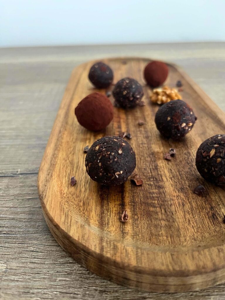 vegán sütigolyó recept – Brownie golyó