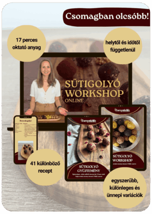 sütigolyó recept online workshop és 41 receptes gyűjtemény csomag